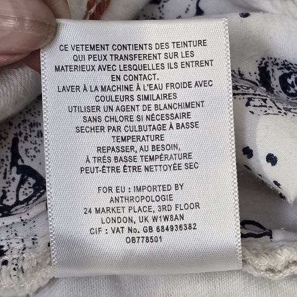 Anthropologie PILCRO and the Letterpress High-Rise Bootcut Womens Jeans Size 26 - Picture 14 of 15